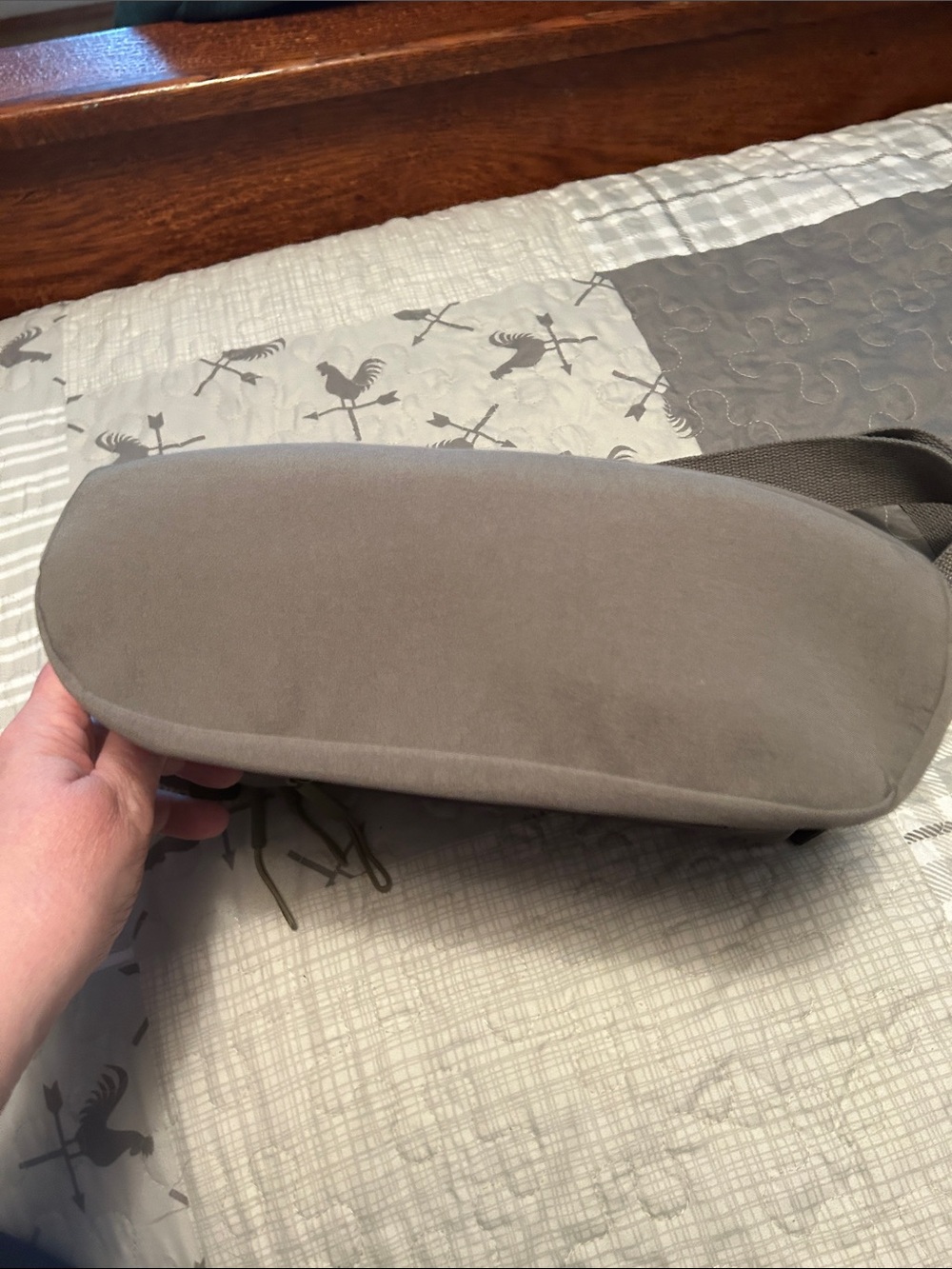 Gray Crossbody Bag - Picture 12 of 12